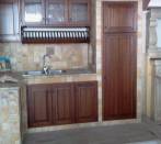 Kitchen in Travertine scabas